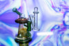 Space King XXL Terp Slide (White Purple) - view 3 | BDDbrands