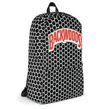 Load image into Gallery viewer, Backwoods Black &amp; White HoneyComb Backpacks 3x
