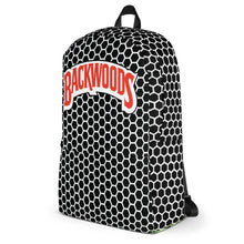 Load image into Gallery viewer, Backwoods Black &amp; White HoneyComb Backpacks 3x
